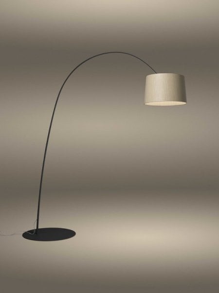 【Foscarini】「Twiggy Wood floor lamp, black」デザイン照明フロアランプ ブラック(Φ600×D1700×H1710／2010mm)